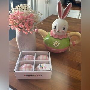 Pink Easter decor